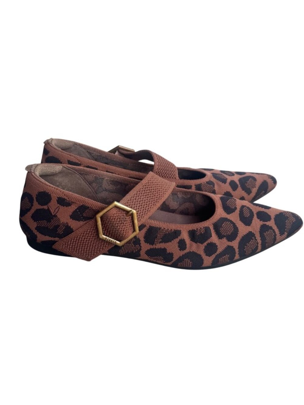 VIVAIA Maria Pointed Toe Mary Jane Flats Womens 42 US 11-11.5 Comfortable Shoes